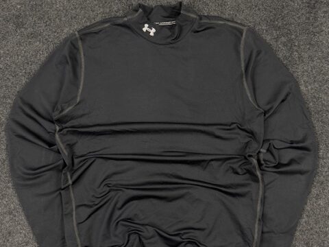 Under Armour ColdGear Black Compression Long Sleeve T-Shirt (L/XL)