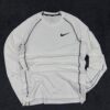 Nike Pro Dri-FIT White Compression Full Sleeve T-Shirt (M/L) – – MyThriftKart