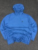 Spyder Active Blue Performance Hoodie – Stretch Fit Gym & Outdoor Wear (2XL/3XL)