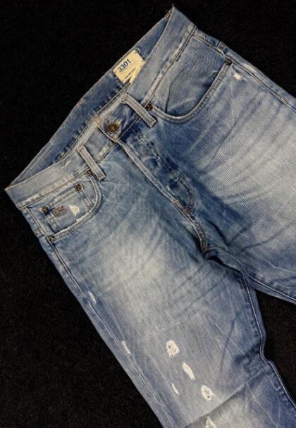 Home G STAR RAW Section Ricky Straight Leg Contrast Stitch Jeans (W33 L41)