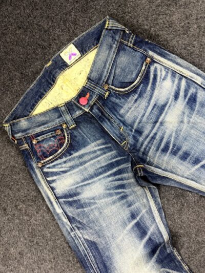 EDWIN Streetwear (ESW) Premium Heavy Washed Denim Jeans (W30 L40.5)