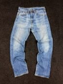 Levi’s 505 Light Blue Denim Jeans (W32 L41)