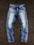 Levi’s 512 Slim Taper Jeans Classic Blue Denim (W32 L40.5)
