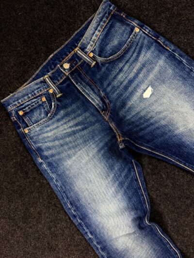 Levi’s 512 Slim Taper Jeans Classic Blue Denim (W32 L40.5)