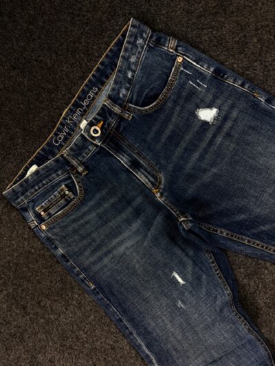 Calvin Klein Jeans Blue Slim Fit Denim (W32 x L32)