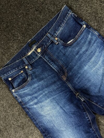 UNIQLO Slim Fit Blue Stretch Jeans (W34 L39.5)