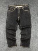 Dark Wash Stretch Denim Jeans for Men – Regular Fit (W40 L41)