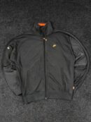 Nike Grey Full Zip Track Jacket – Oversized Fit (Size L)