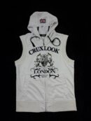 CRUX London Sleeveless Zip Hoodie – Size M