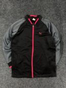 Puma Women’s Black & Grey Training Track Jacket – Size XS