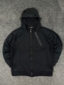 Intercrew Black Full Zip Hoodie Sportswear (XL)