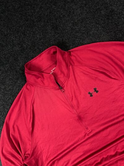 Under Armour Red 1/4 Zip Performance Pullover (XL/XXL)