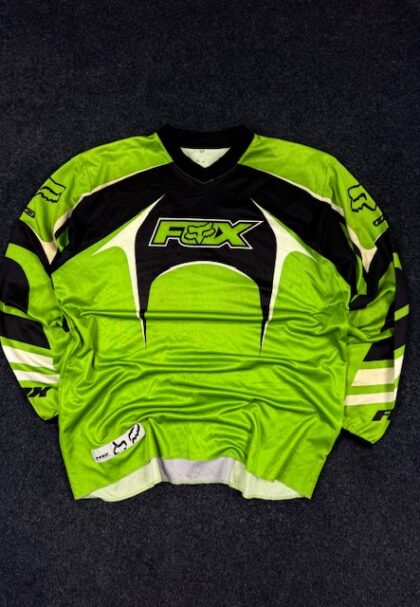Home Fox Racing HC Motocross Jersey Neon Green Black (XXL)