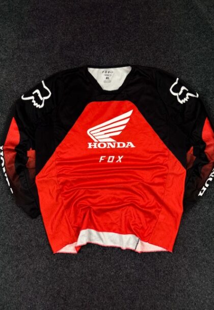 Home Honda x Fox Racing Motocross Jersey Red Black (XL/XXL)