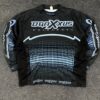 DraXxus Paintball Performance Jersey Black Blue (XL/XXL)