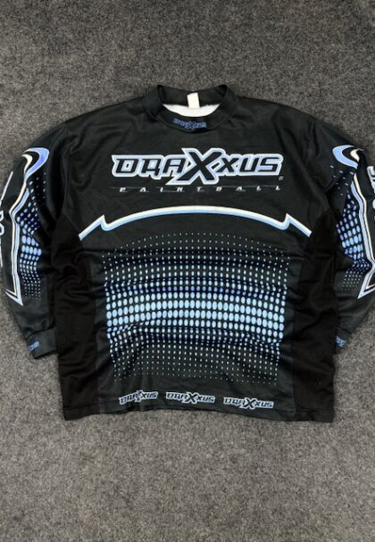 Home DraXxus Paintball Performance Jersey Black Blue (XL/XXL)