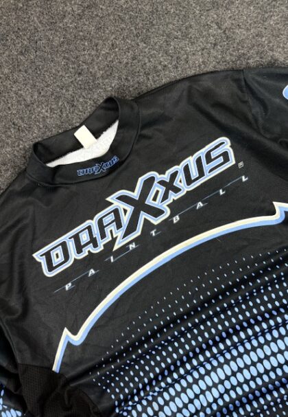 Home DraXxus Paintball Performance Jersey Black Blue (XL/XXL)