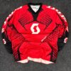 Scott Series 250 Motocross Jersey Red Black (L/XL Adult)