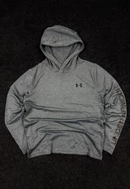 Under Armour Fitted Performance Hoodie Grey (XS | YLG)