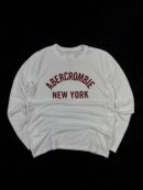 Abercrombie Kids New York Long Sleeve T-Shirt White (XS | 13/14)