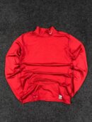 Nike Pro Combat Dri-FIT Compression Mock Neck Long Sleeve Red (XS)