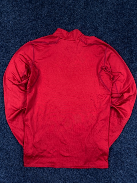 Nike pro combat dri-fit compression mock neck long sleeve red (xs) Nike Pro Combat Dri-FIT Compression Mock Neck Long Sleeve Red (XS)