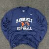 Nike dri-fit manhasset softball long sleeve t-shirt navy (l) Nike Dri-FIT Manhasset Softball Long Sleeve T-Shirt Navy (L)