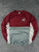 American Eagle AE Flex Colorblock Long Sleeve T-Shirt (Size M/L)