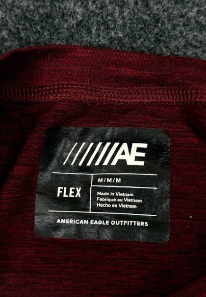 Home American Eagle AE Flex Colorblock Long Sleeve T-Shirt (Size M/L)