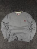 Wrangler Workwear Pocket Long Sleeve T-Shirt Grey (Size L/XL)