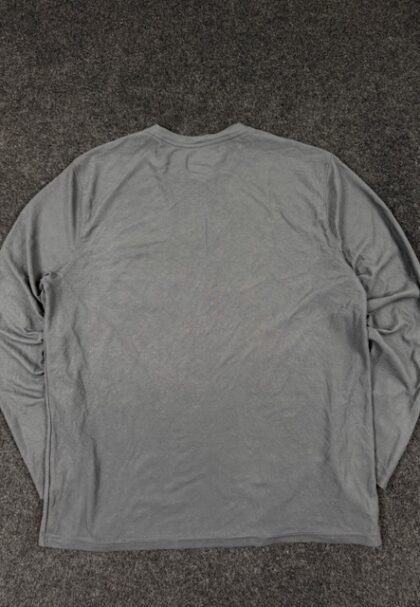 Home Wrangler Workwear Pocket Long Sleeve T-Shirt Grey (Size L/XL)