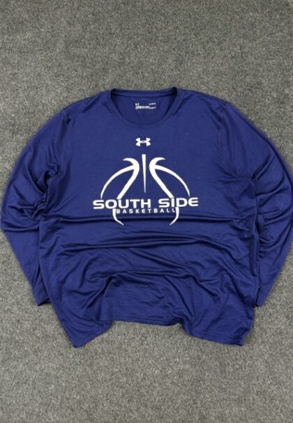 Home Under Armour South Side Basketball Long Sleeve T-Shirt (Size L/XL)