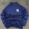 New York Yankees Majestic Quarter Zip Pullover (Size M)