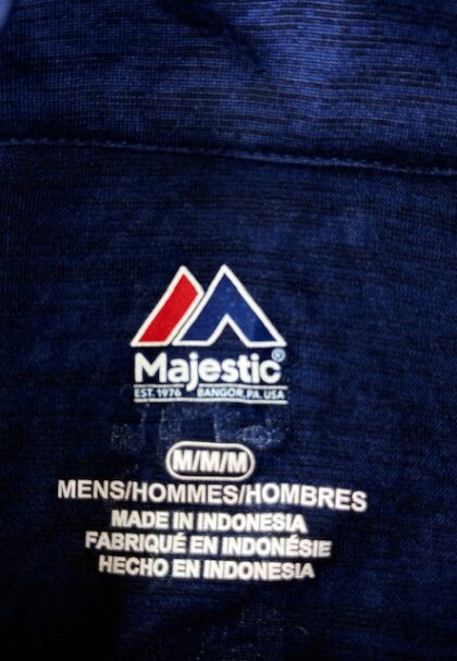 Home New York Yankees Majestic Quarter Zip Pullover (Size M)