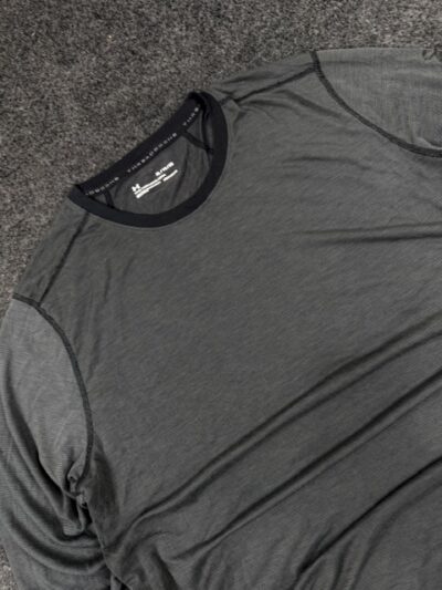 Under Armour Threadborne HeatGear Long Sleeve T-Shirt Grey (XL/XXL)