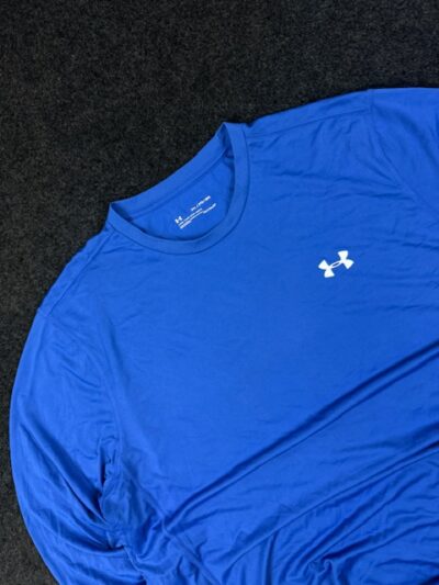 Under Armour HeatGear Long Sleeve T-Shirt Blue (3XL) Loose Fit