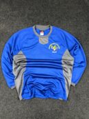 Alleson Athletic Blue Sports Long Sleeve Jersey (M/L)
