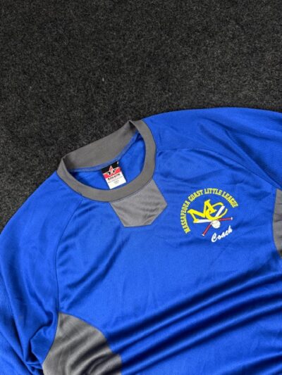 Alleson Athletic Blue Sports Long Sleeve Jersey (M/L)