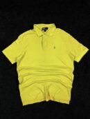 Polo Ralph Lauren Yellow Polo T-Shirt (M/L) – Classic Logo