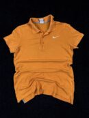 Nike Polo T-Shirt Women (L) – Orange Minimal Casual Wear