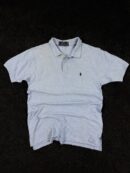 Ralph Lauren Polo T-Shirt (S/M) – Light Blue Classic Minimal