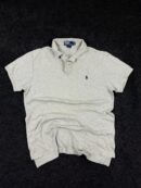 Ralph Lauren Polo T-Shirt (M/L) – Grey Custom Fit Classic