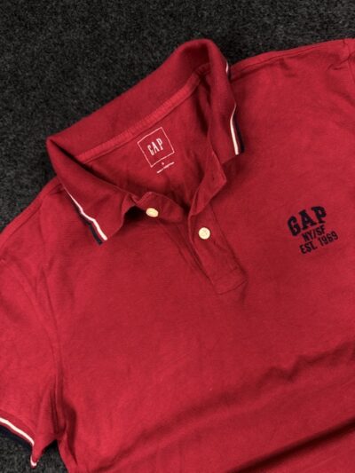 GAP Polo T-Shirt (S/M) – Red Classic Edition