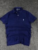 Ralph Lauren Polo T-Shirt (S) – Navy Blue Custom Slim Fit