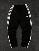 Adidas 3-Stripes Black Track Pants (S) – Slim Fit Primegreen Joggers