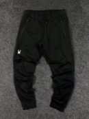 Spyder Black Premium Track Pants (L) – Slim Fit Gym Joggers