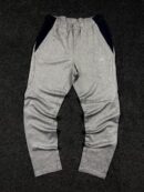 Lotto Grey Slim Fit Track Pants (M) – Premium Gym Joggers