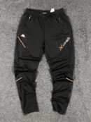 Kappa X Combat Track Pants (L) – Black Premium Sports Joggers