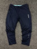 Reebok Track Pants (L) – Navy Blue Stretch Gym Joggers