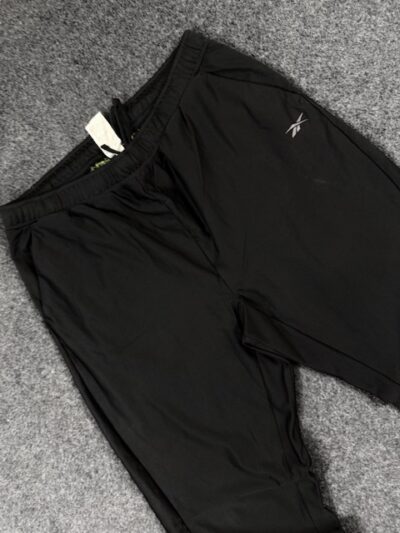Reebok Track Pants (2XL) – Black Stretch Gym Joggers Plus Size